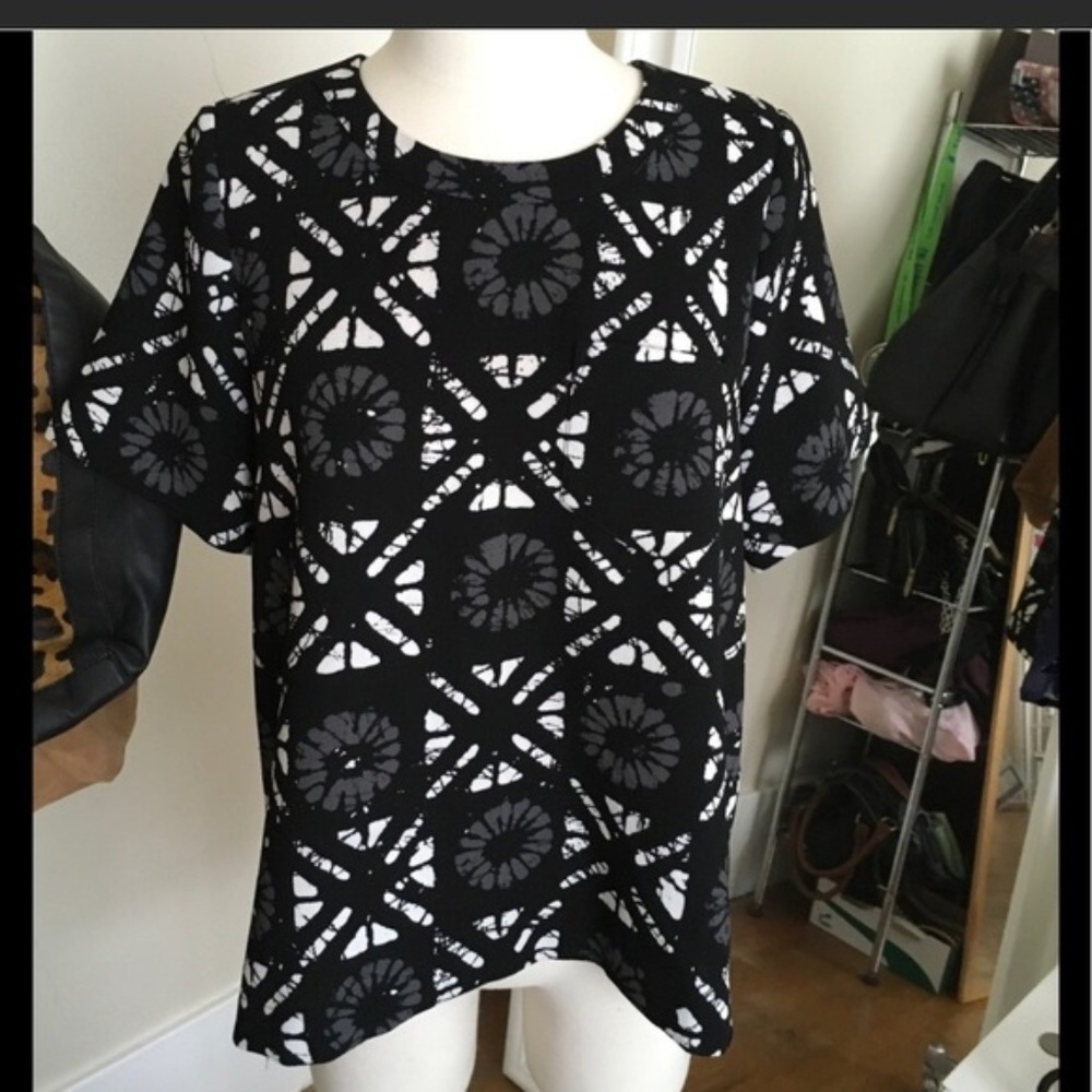 EUC Madewell Batik Blouse